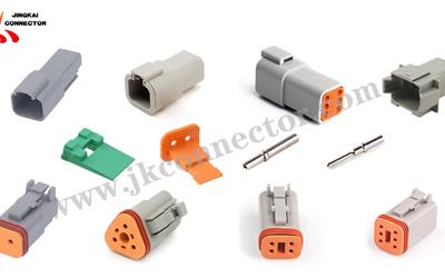 What material are automotive electrical connectors made of?