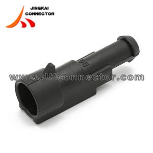 282103-1 1 pin male alternator pigtail connector