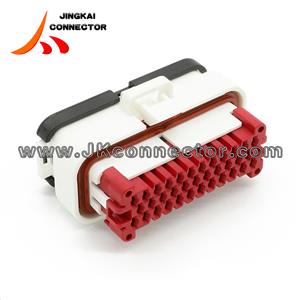 776164-2 35pin female Auto ECU header plug with flange seal