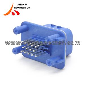 776262-5 14 pin male auto wire connectors with vertical pins