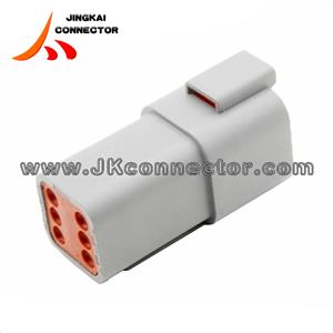 6way female car connectors plug DT04-6P