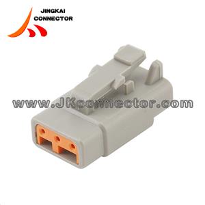3way DTM wire harness connector for LED light DTM06-3S