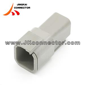 6 way DTM male car connectors Gray DTM04-6P